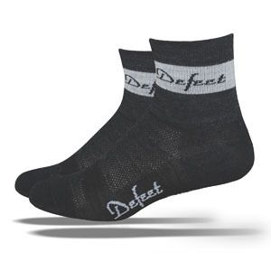 DeFeet Merino Wool Retro Racer Socks Charcoal All Sizes