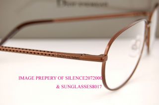 New Dior CD Eyeglasses Frames 0105 Oat Brown for Men
