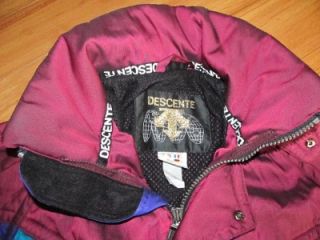 Descente Ski Jacket Vintage Worn twice Mens XS womens Nice jacket