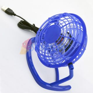  Portable Fashionable Super Mute Quiet Mini USB Cooler Cooling Desk Fan