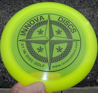 DISC GOLF INNOVA PROTO 1ST RUN YELLOW CHAMPION DOMINATOR 175G FREE