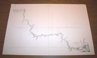 18th Century Map of the Missouri River by Guillaume Delisle