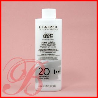 Clairol Pure White Creme Developer 20 Volume 8 FL Oz