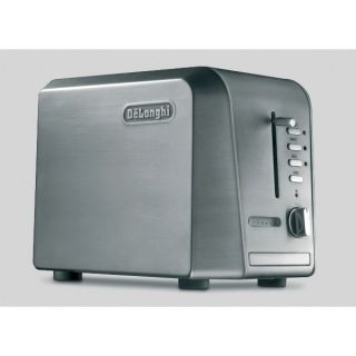 DeLonghi CTH2003 2 Slice Wide Slot Toaster   Stainless Steel