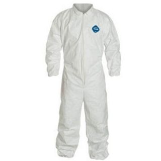 Dupont TY125S Disposable Tyvek White Coverall Suit M Medium 1417