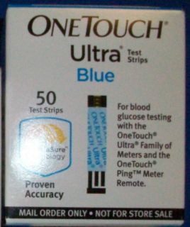 One Touch Ultra Blue Diabetic Test Strips Free SHIP
