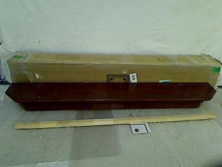Pearl Mantels 490 72 70 Lindon Wood 72 Inch Wall Shelf, Distressed
