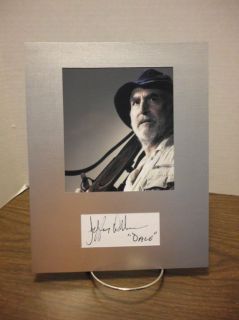Jeffrey Demunn Autograph Walking Dead Display Signed Signature COA