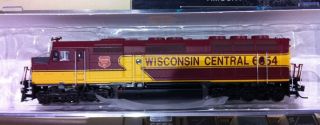 Scale Athearn WC Wisconsin Central F45 Locomotive Train 6654