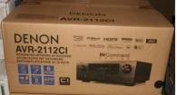 Denon AVR 2112CI Reciever Brand New 2011 Model in The Box AVR2112CI