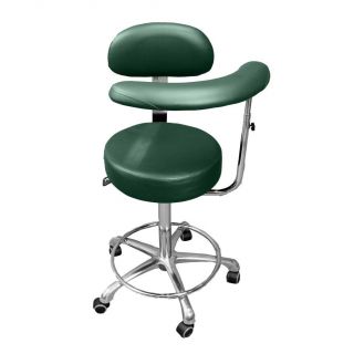 Dental Medical New Assistant Stool Chair Hunter Green