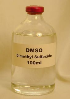 DMSO Dimethyl Sulfoxide 100ml Sterile High Purity