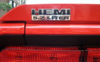 Dodge Hemi 5 7 Emblem Nameplate Mopar Chrome New