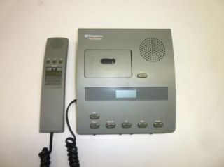 Dictaphone Model 3740 Gray Micro Cassette Transcriber