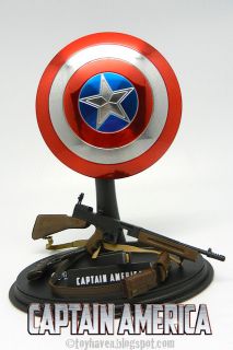 Captain America The First Avenger 12 inch figure also has a bandolier