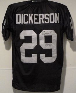 Eric Dickerson Autographed Signed Los Angeles Raiders Size XL Jersey w