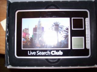 Live Search Club Digital Photo Frame Alarm & Calendar  NIB