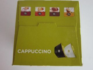 new nescafe dolce gusto cappuccino 8 single servings