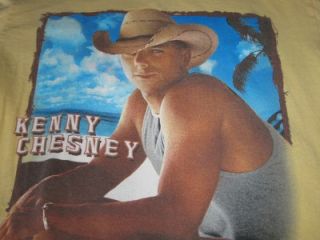 squaretrade ap6 0 mens kenny chesney 2004 tour concert t shirt small