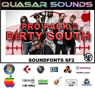 dirty south massive pro pack 2 soundfonts sf2