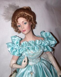 Franklin Mint Gibson Girl NIGHT AT THE OPERA Porcelain Doll