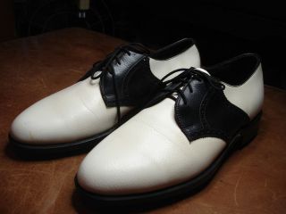 Vintage Don Martin of L A Golf Shoes Size 10 5D