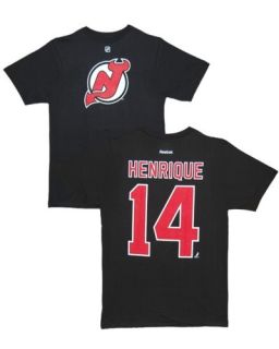 New Jersey Devils Adam Henrique Black Name and Number Jersey T Shirt