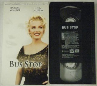 Bus Stop VHS Marilyn Monroe Don Murray 20th Century Fox 1956