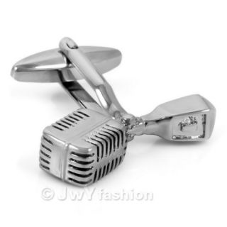 Material Rhodium Plated (Inner metal is Copper ) Cufflinks Size 30mm