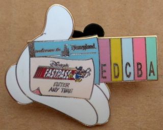 DLR Magical Milestones Completer Fast Pass Donald A E Ticket Book Pin