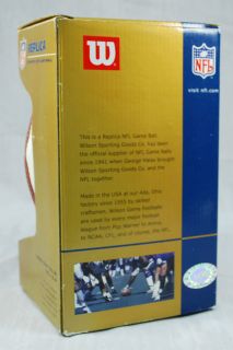 Wilson Super Bowl XXXV Replica Football 35 Mini Size Ball Ravens