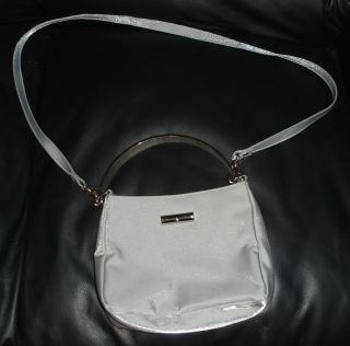 Diahann Carroll Designer Womens Silver Purse Handbag