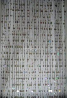 Beaded Door Privacy Curtain Rain Drop Beads with Pretty Mother of