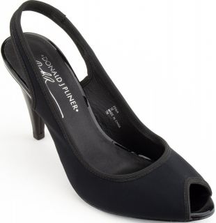 DONALD J PLINER Women Shoes Fenia Slingback 7 Black NIB