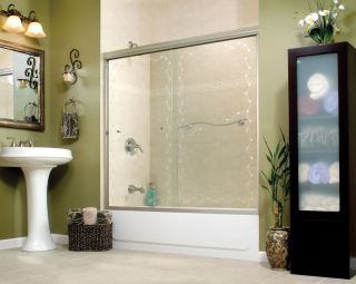 MAAX 60 Vine 1 4 Glass Frameless Shower Tub Door