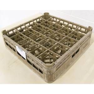  Vollrath Commercial 25 Compartment Beige Dishwasher Glass Rack