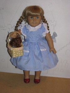 Very Cute Dorothy Dress Shoes for American Girl Dolls