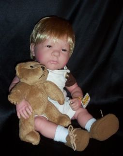 New Berenguer 2008 Baby Bear Doty Industry Award Winner Boy Doll