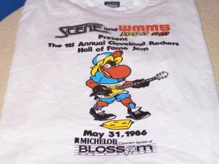 WMMS Michael Stanley Donnie Iris 1986 Cleveland Shirt