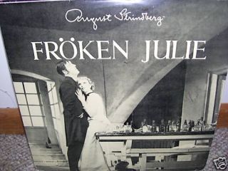 Miss Froken Julie 2 LP Sweden Ulf Palme Marta Dorff