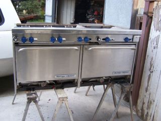 Montague Grizzly double oven griddle six burner stove 660 6 2ft parts