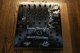 Pioneer DJM 900Nexus signed by Afrojack, Erick Morillo, Danny Tenaglia