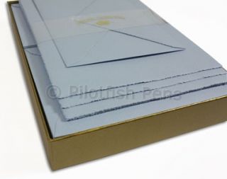  Letter Writing Paper Stationery Set A4 Sheets Envelopes Blue