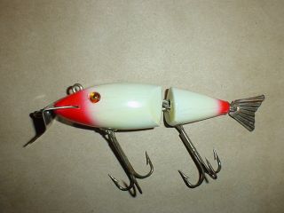 EARLY 1925 VINTAGE CCBC GE DLT 3 3 4 WIGGLE FISH LURE SCARCE BLENDED R