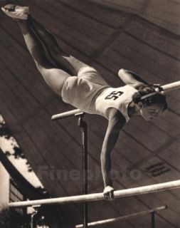 1936 Vintage Olympic Female Gymnast Kibler U s A Wolff