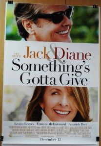  GOTTA GIVE 27X40 DS Movie Poster JACK NICHOLSON DIANE KEATON