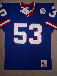 250 Mitchell Ness M N New York Giants Harry Carson NFL Throwback