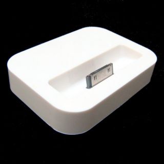  iPhone 4 4S 3GS iPod Dock Charger Charging Holder Base Docking Station