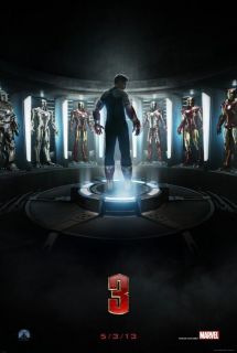 Iron Man 3 Advance 27x40 DS Poster Robert Downey Jr