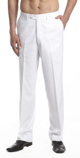 Classic fit mens dress pants Flat front Two front pockets, two rear